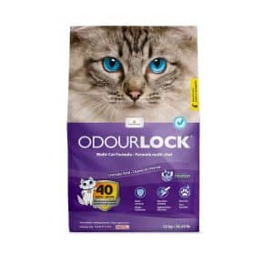 ODOURLOCK Lavendel kattsand 12kg